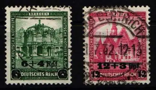 Deutsches Reich 463-464 gestempelt #NL100