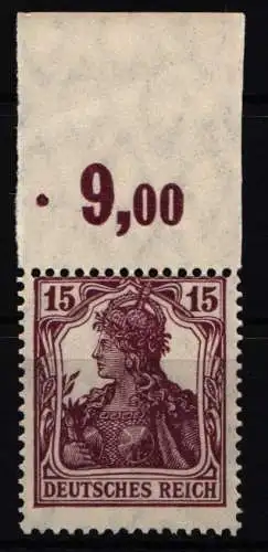 Deutsches Reich 142 b P OR postfrisch geprüft Infla Berlin #NL059