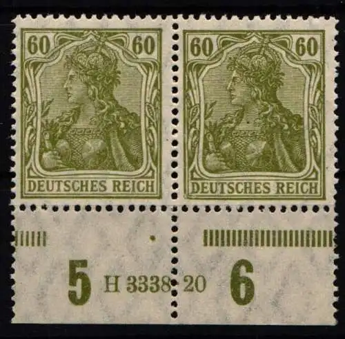 Deutsches Reich 147 HAN postfrisch H 3338.21 #NL149