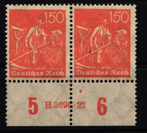 Deutsches Reich 189 HAN postfrisch H 3696.22 #NL254