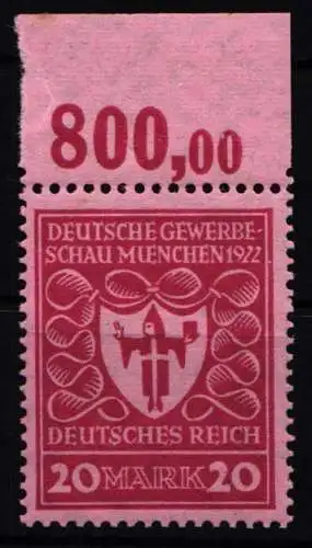 Deutsches Reich 204 a P OR postfrisch #NL281