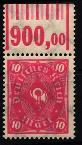 Deutsches Reich 206 W OR postfrisch 0`6`0/1`5`1 #NL304