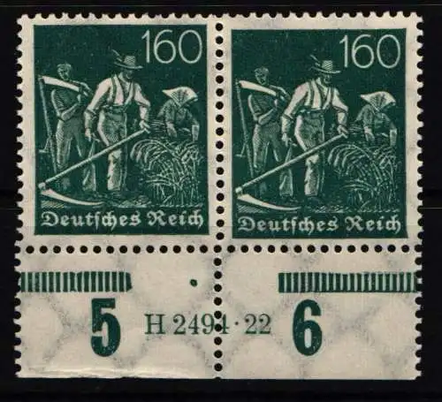 Deutsches Reich 190 HAN postfrisch H 2494.22 #NL256