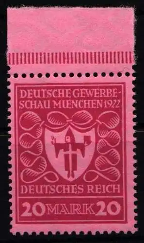 Deutsches Reich 204 b P OR postfrisch geprüft Infla Berlin #NL282