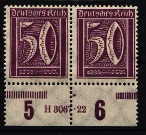 Deutsches Reich 183 HAN postfrisch H 3067.22 #NL244