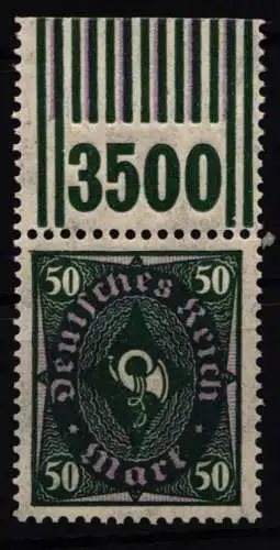 Deutsches Reich 209 W OR postfrisch 0`6`0/2`9`2 #NL329