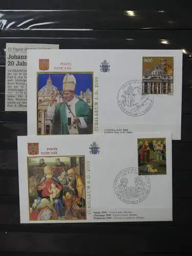 Vatikan postfrische Doubletten auf Einsteck-Album #LZ033