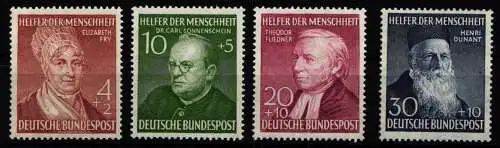 BRD Bund 156-159 postfrisch Hauptwertgeprüft Schlegel BPP #NJ405