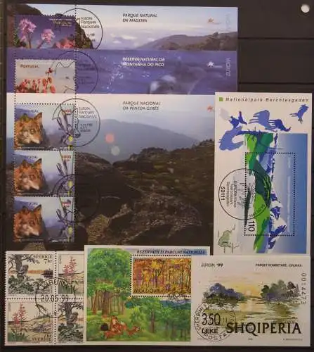 Cept Jahrgang 1999 gestempelt ohne B.-H. Mostar + serb. Rep. + Armenien #NF677