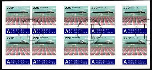 Schweiz MH 0-143 mit 1928 gestempelt mit ESST, Design #NF715