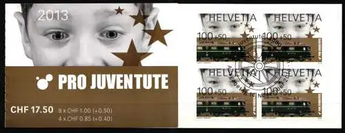 Schweiz MH 0-175 mit 2322 + 2324 gestempelt mit ESST, Pro Juventute #NF745
