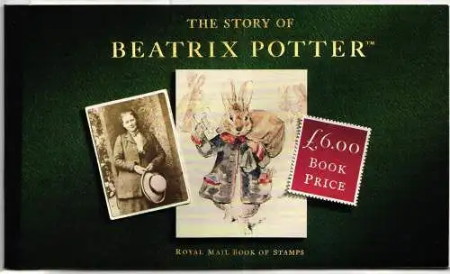 Großbritannien MH 103 postfrisch Story of Beatrix Potter #NF761