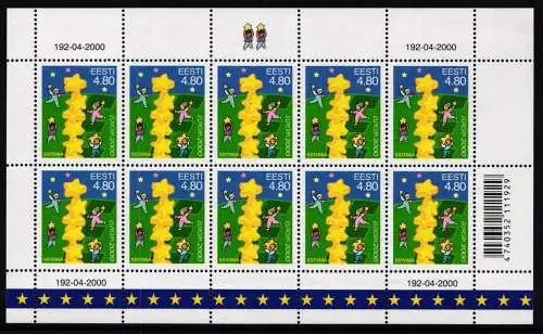 Estland Markenheftchen mit 371 postfrisch Cept #NF623