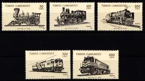 Türkei 2814-2818 postfrisch #NP194