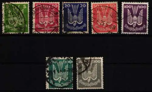 Deutsches Reich 344-350 gestempelt #NL382