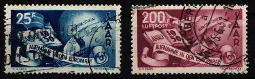 Saarland 297-298 gestempelt #NL415