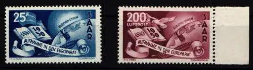 Saarland 297-298 postfrisch #NL414