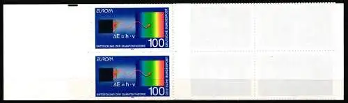 Bund Markenheftchen 30 mit 1733 II postfrisch Cept 1994 #NF394