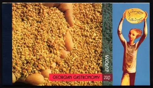 Georgien Markenheftchen mit 482-483 postfrisch Cept 2005 #NF368
