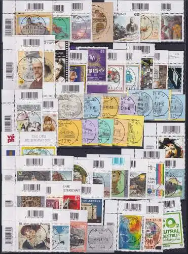 Österreich Jahrgang 2011 mit 2905-2970 gestempelt #NH927