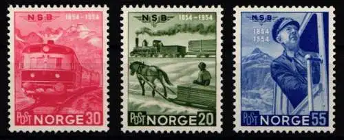 Norwegen 384-386 postfrisch #KP999