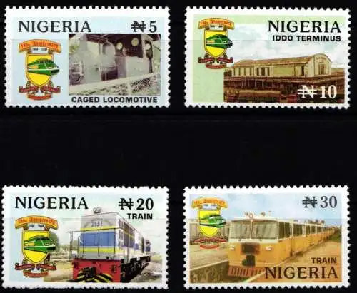 Nigeria 688-691 postfrisch #KP996