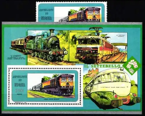 Niger 1145 postfrisch als Blockausgabe #KP983
