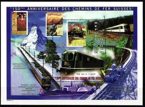 Niger Block 105 postfrisch #KP993