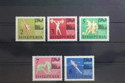 Albanien 763-767 postfrisch #TG788