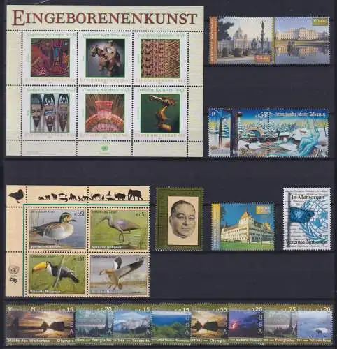 Vereinte Nationen Wien Jahrgang 2003 mit 381-405 postfrisch #NO080