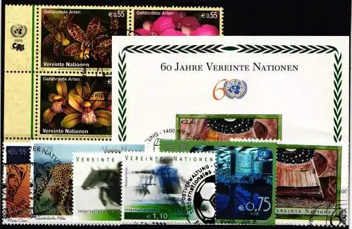 Vereinte Nationen Wien Jahrgang 2005 ohne 433-454 gestempelt #NO085