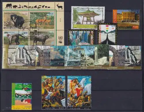 Vereinte Nationen Wien Jahrgang 2004 ohne 411-416 und 428 gestempelt #NO083