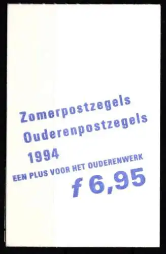 Niederlande MH 50 mit 1511-1513 postfrisch Sommermarken #NO095