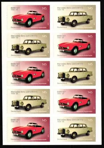 BRD Bund FB 47 postfrisch Folienblatt #JN030