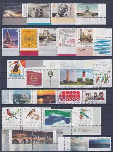 BRD Jahrgang 2013 postfrisch ohne SK Nominale #NO646