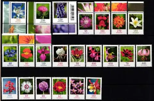 BRD Bund Lot Dauerserie Blumen postfrisch #NO681