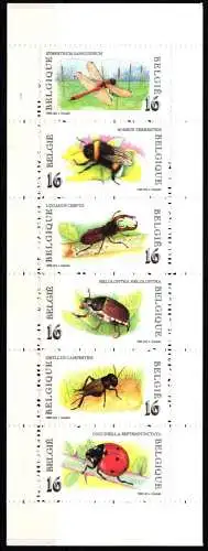 Belgien MH 38 postfrisch Insekten #NO683