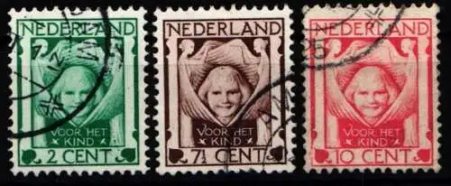Niederlande 143-145 gestempelt #NO724
