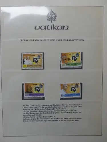 Vatikan Motivsammlung im Lindner Vordruck #LZ071