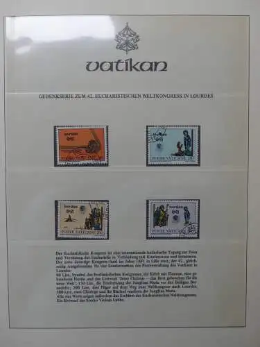 Vatikan Motivsammlung im Lindner Vordruck #LZ071