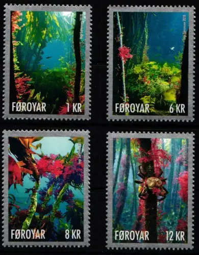 Dänemark Färöer 687-690 postfrisch #NO929
