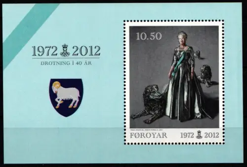 Dänemark Färöer Block 29 postfrisch #NO879