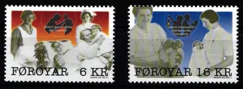 Dänemark Färöer 713-714 postfrisch #NO943