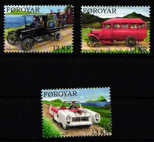 Dänemark Färöer 733-735 postfrisch #NO941