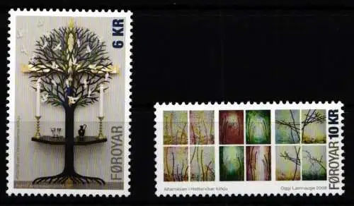 Dänemark Färöer 685-686 postfrisch #NO920