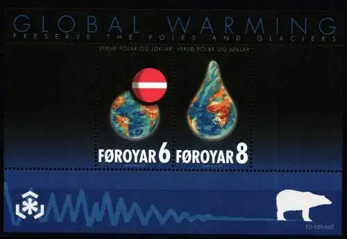 Dänemark Färöer Block 24 postfrisch #NO924