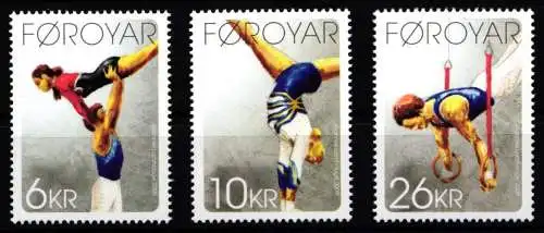 Dänemark Färöer 679-681 postfrisch #NO947