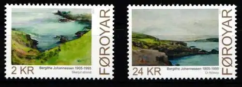 Dänemark Färöer 726-727 postfrisch #NO942