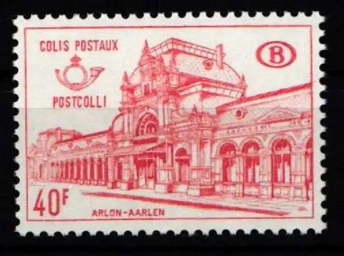 Belgien Postpaketmarken 63 postfrisch #NO984