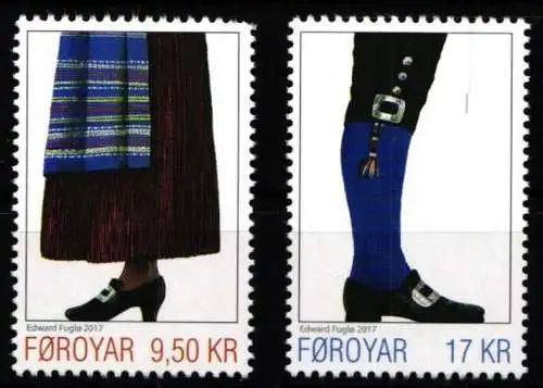 Dänemark Färöer 905-906 postfrisch #NO953